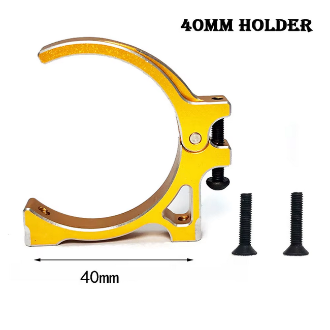 RACE 40mm ENGINE FAN MOUNT 1/10 2pcs