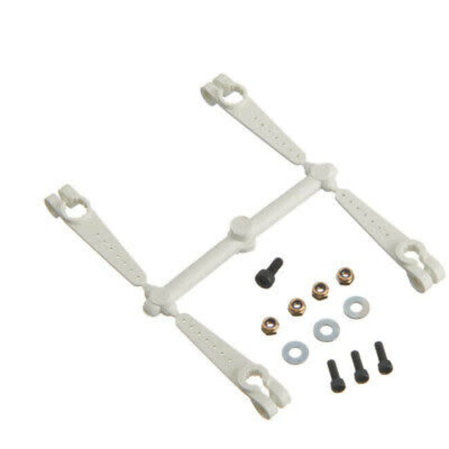 DUBRO 989 MICRO ADJUSTABLE SERVO ARM (1/PKG)