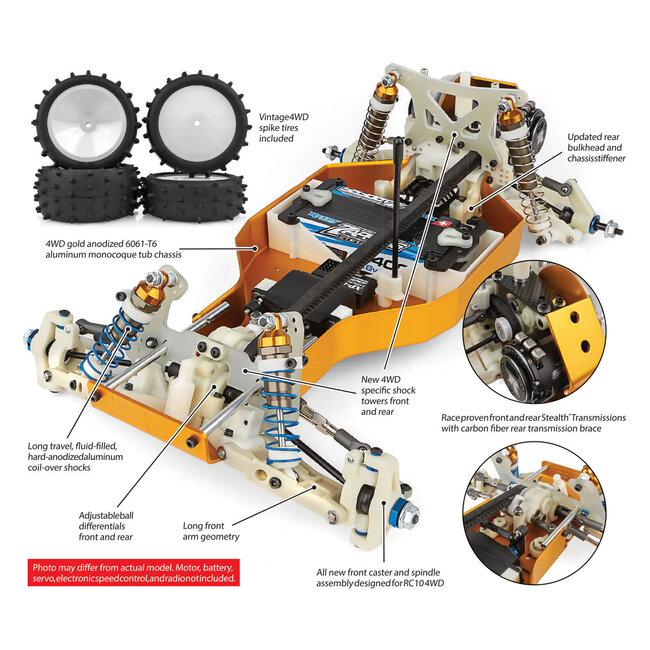 TEAM ASSOCIATED  RC10 4WD Kit