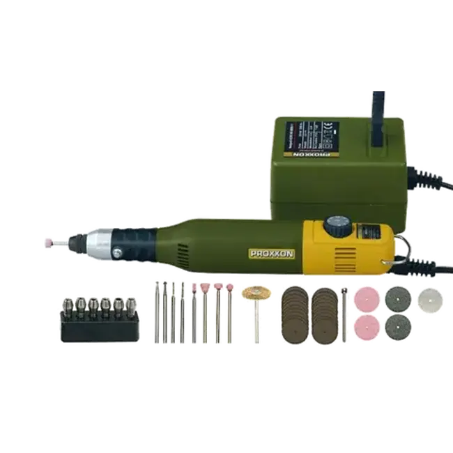 PROXXON MICROMOT 60/E 12v DRILL/GRINDER (60) - Fixed Speed/Collets - Corded