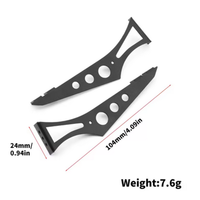 RACE REAR MOUNTED DRIFT WING
