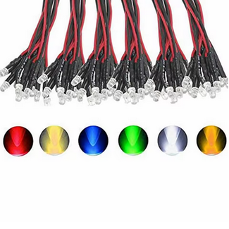 Race RACE LED WITH IN BUILT RESISTOR 3-12V