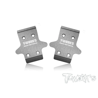T-WORKS T-WORKS TO-235-XB823 Stainless Steel Front Chassis Skid Protector ( Xray XB8'23 ) 2pcs.