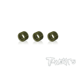 T-WORKS TEAM ASSOCIATED TE-B7-H-A 7075-T6 Hard Coated Alum. Idler Gear ( For Team Associated RC10 B7 ) 3PK