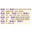 T-WORKS GSS-RC10B7 Gold Plated Steel Screw Set 111pcs.( For Team Associated RC10 B7/B7D )