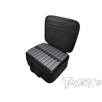 T-WORKS T-WORKS TT-119-B T-Work's Multi-function Bag with 10 of 15 Case Hardware Storage Boxes