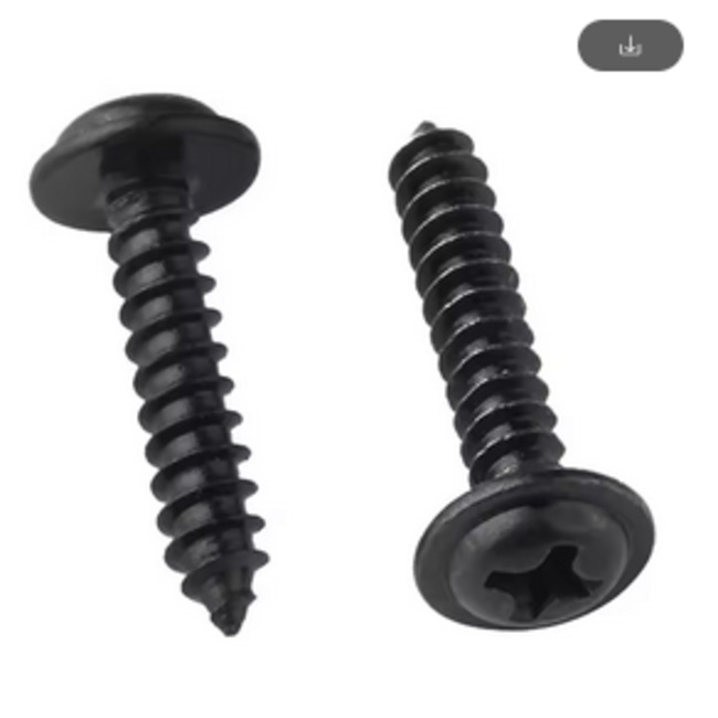 ACE  SCREWS WITH WASHER NO 3 X 5/8 10pk