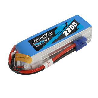 GENS ACE Gens Ace 6S 2200mAh 22.2V 45C Soft Case LiPo Battery (EC3)