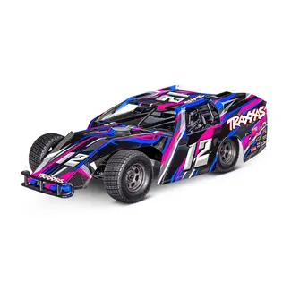 TRAXXAS TRAXXAS SLASH MODIFIED DIRT OVAL RACER (BL-2S) - PINK