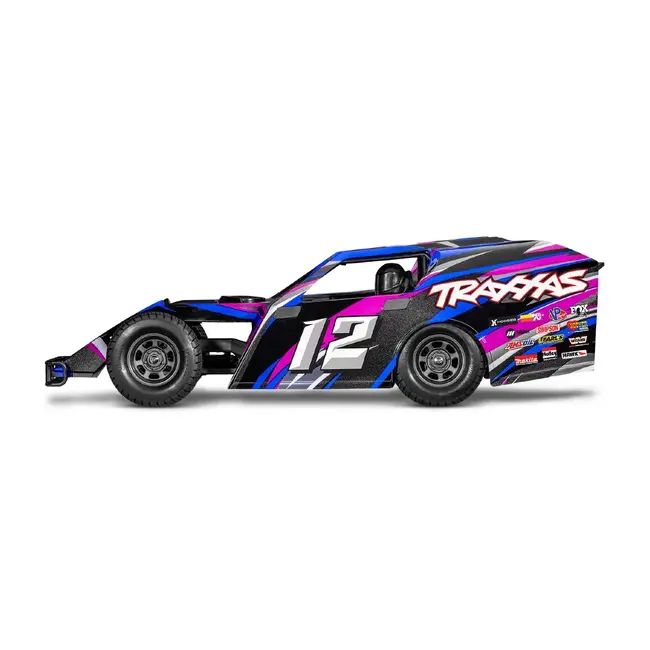 TRAXXAS SLASH MODIFIED DIRT OVAL RACER (BL-2S) - PINK