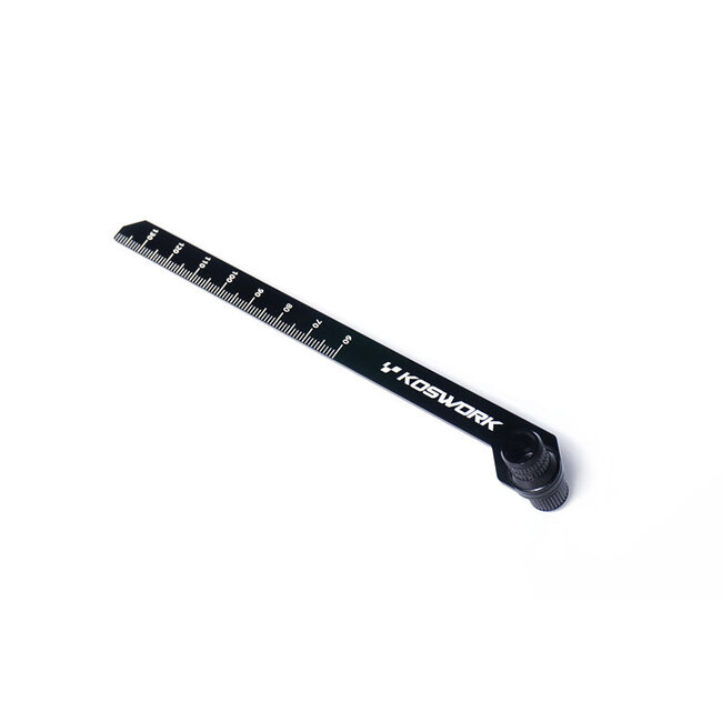 KOSWORK 1/10 & 1/8 DROOP SHOCK LENGTH GAUGE 60~140MM BUGGY/TRUCK/TRUGGY/GT