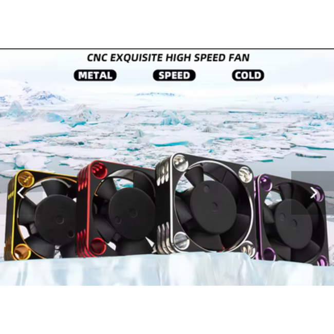 RACE ALUMINIUM COOLING FAN