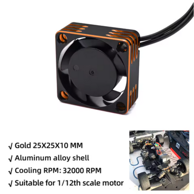 RACE ALUMINIUM COOLING FAN