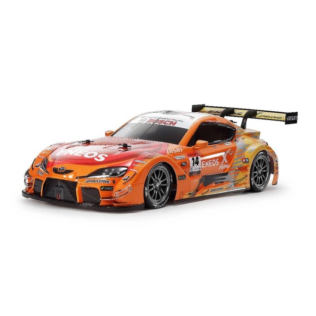 TAMIYA ENEOS X PRIME GR SUPRA (TT-02) INCL: ESC REQUIRES TX, RX, SERVO, BATTERY, CHARGER & PAINT