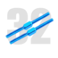 RACE 3mm TURNBUCKLES BLUE