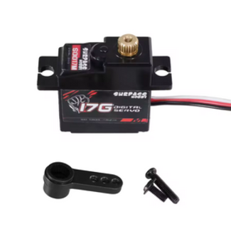 MJX MJX UPGRADE METAL GEAR SERVO  SURPASS HOBBY  17g 3.2-3.8kg .23-.20  SUITS MJX16207 16208 16209 16210