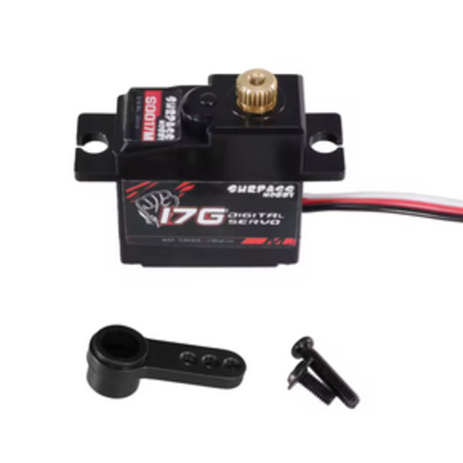 MJX UPGRADE METAL GEAR SERVO  SURPASS HOBBY  17g 3.2-3.8kg .23-.20  SUITS MJX16207 16208 16209 16210