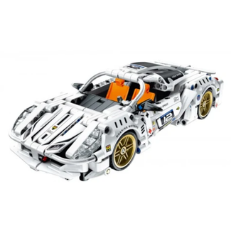 IM MASTER IM MASTER PULL BACK SUPER CAR WHITE 437pcs
