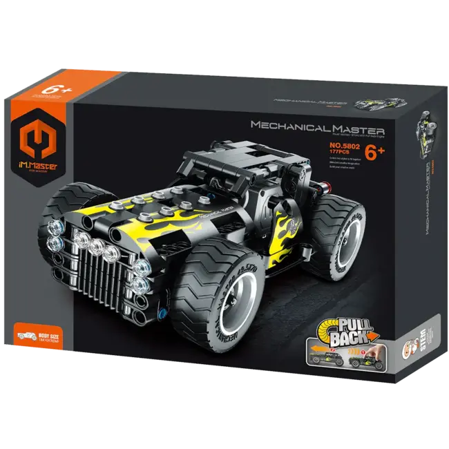 IM MASTER PULL BACK CAR 177PCS