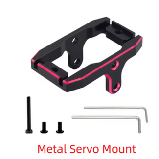ACE RADIO CONTROLLED MODELS ACE TRX4M SERVO MOUNT 1 PCS RED  BLACK