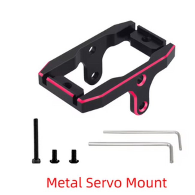 ACE TRX4M SERVO MOUNT 1 PCS RED  BLACK