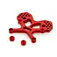 Rovan Red Aluminium Front Shock Tower V2 Set