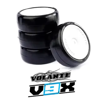 VOLANTE Volante V9X Evolution 36R Premium Pre-Glued Tire Set (4)