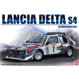 NUNU NuNu 1/24 Lancia Delta S4 Martini Montecarlo rally 1986 Plastic Model Kit [24030]