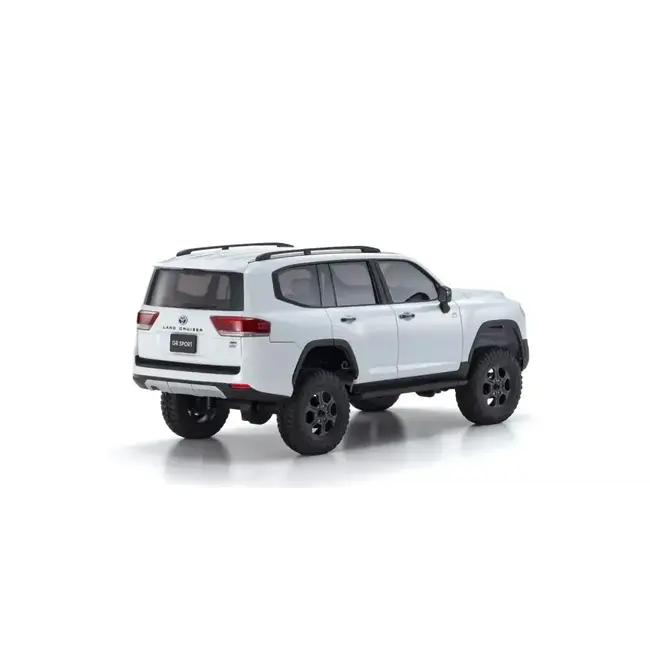 Kyosho 1/24 Mini-Z Toyota Land Cruiser 300 GR Sport - Precious White Pearl - 4X4 MX-01 Readyset