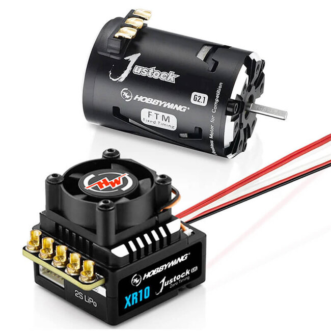 HOBBYWING COMBO-XR10-JS2-G3S-Black-G2.1 17.5T
