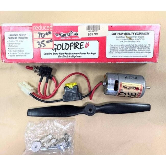 Great planes GPM-G0710 GOLDFIRE  S-550 7.2-8.4V Ferrite Motor