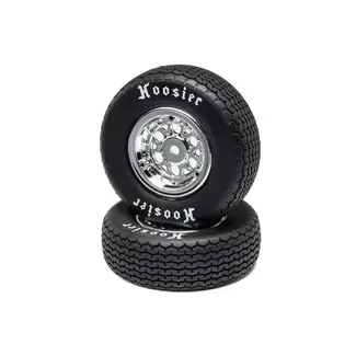 LOSI Losi Mounted Front Tyre Set, Soft, 22S Sprint Car