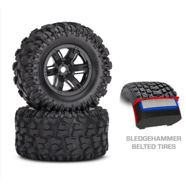 TRAXXAS X-MAXX 8S ESC BELTED MONSTER TRUCK