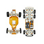 TEAM ASSOCIATED RC10 6X6 AMERICAN CUSTOM SEMITRUCK KIT