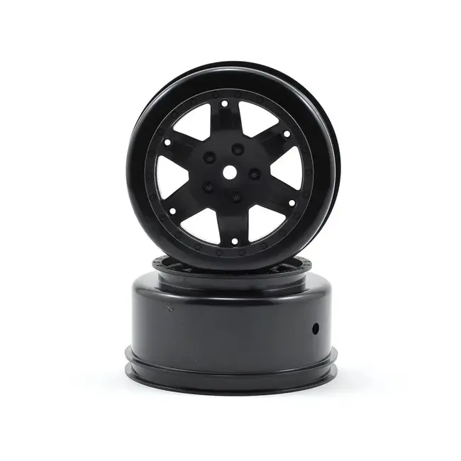 TLR Wheel, Black (2): 22SCT