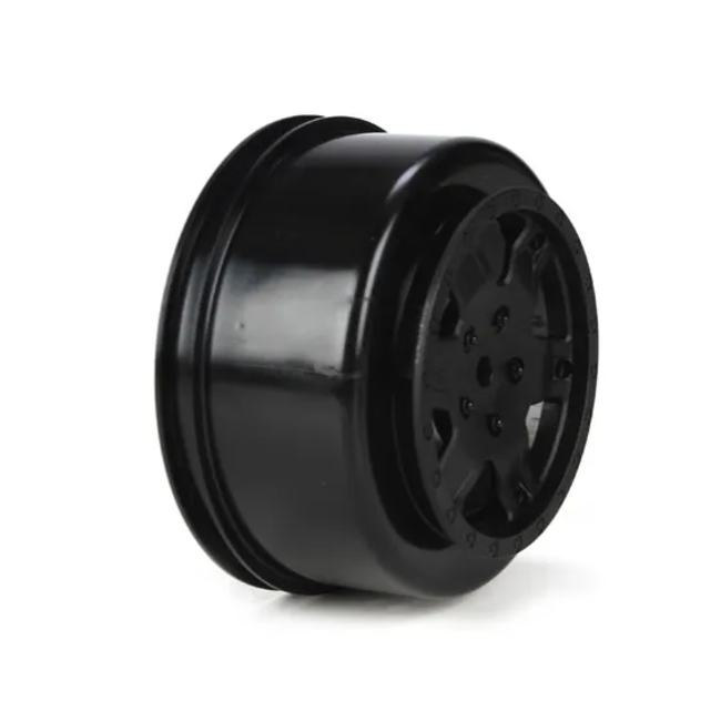 TLR Wheel, Black (2): 22SCT