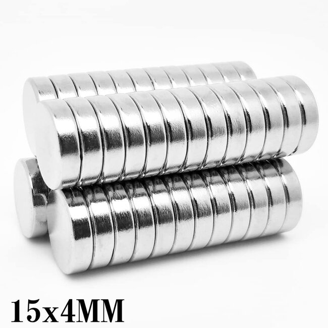 HY MIGHTY MAGNET D15 X 4mm 10 pk