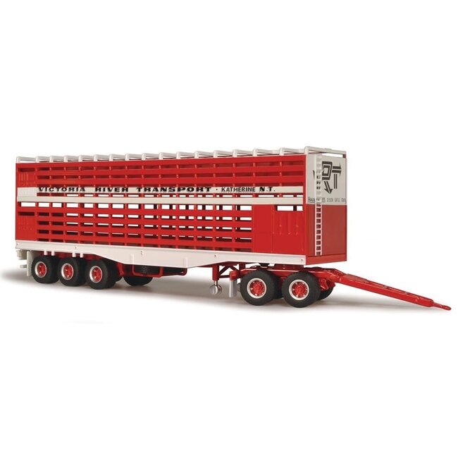 *** PRE ORDER 4TH QTER 2025 *** HIGHWAY REPLICAS 1/64 VRT LIVESTOCK TRAILER