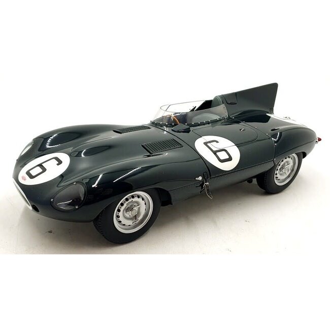Autoart 1/12 Scale Diecast 12062 Jaguar D-Type Le Mans Winner 1955 #6 M.Hawthorn ( EX deceased estate sale sold as is, NO BOX, NO CERTIFICATE )
