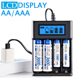 Race RACE LED 4XAA/AAA BATTERY CHARGER 0.5A