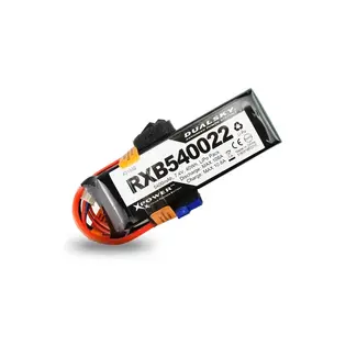 DUAL SKY Dualsky 5400mah 2S 7.4v 25C LiPo Receiver Battery with Servo and XT60 Connector