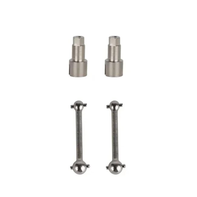 LDRC LA0049S LD1802 Metal Drive Shaft (2pc)