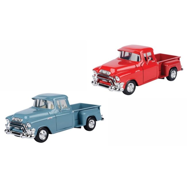 MOTORMAX  1:24 1955 GMC Blue Chip Pickup