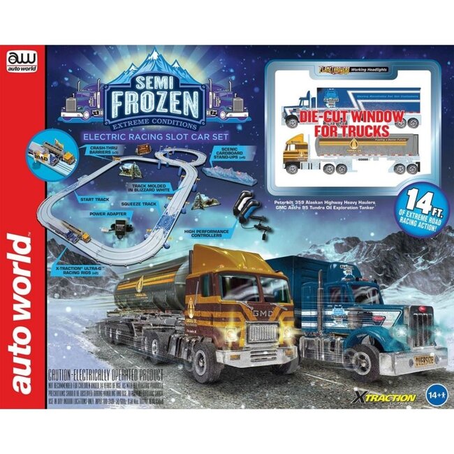 AUTOWORLD  14' Semi Frozen Extreme Race