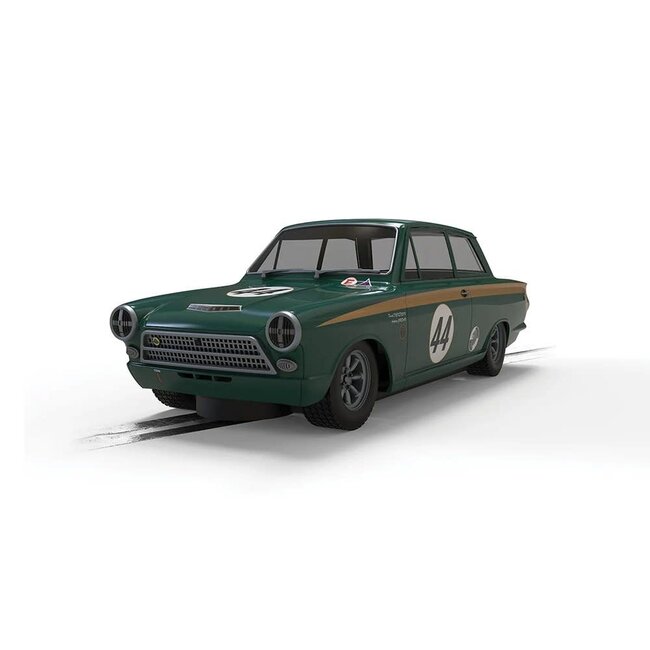 SCALEXTRIC FORD LOTUS CORTINA - GOODWOOD 2023 - ANDREW JORDAN + DAVID DICKENSON