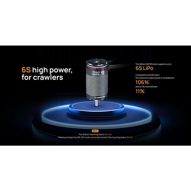 HOBBYWING XERUN-AXE4274SD-1700KV-BLACK-R3