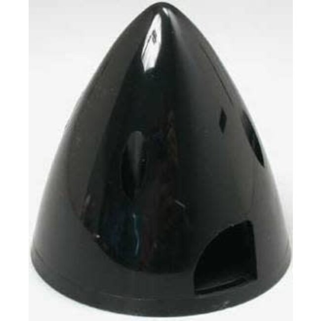 GREAT PLANES 2-3/4" BLACK PLASTIC SPINNER