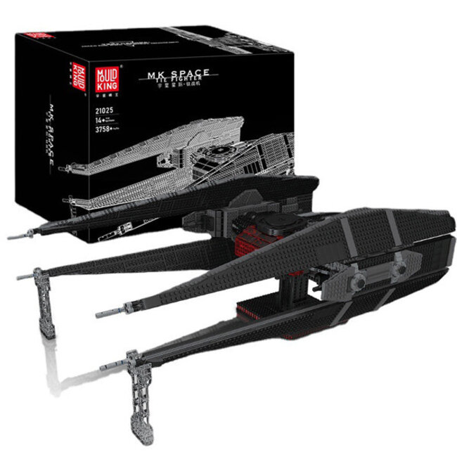Mould King 21025 Kylo Ren's TIE Fighter Model 3758pc