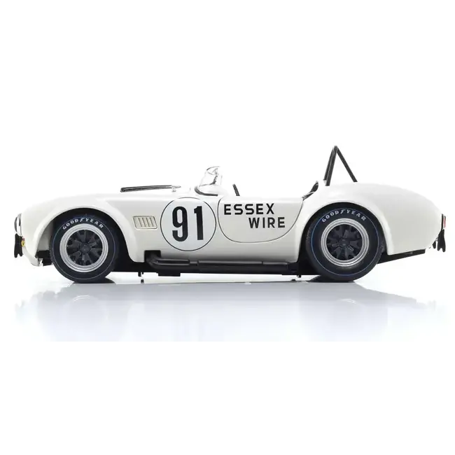 Kyosho 1/18 Shelby Cobra 427 S/C White/Dark blue Nr. 91 Essex Wire Diecast Model Car
