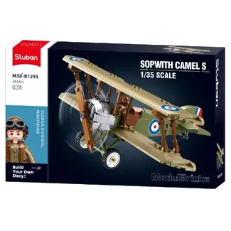 SLUBAN Model Bricks 1:35 WW1 Sopwtih Camel (B1293)